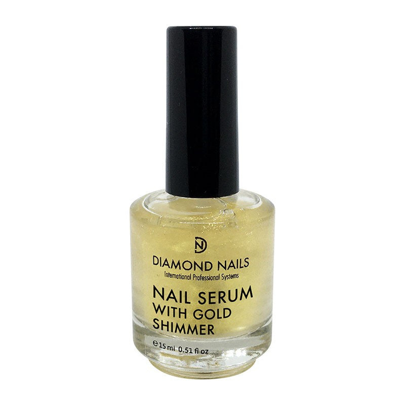 Nail Serum with Gold Shimmer - 15ml-0