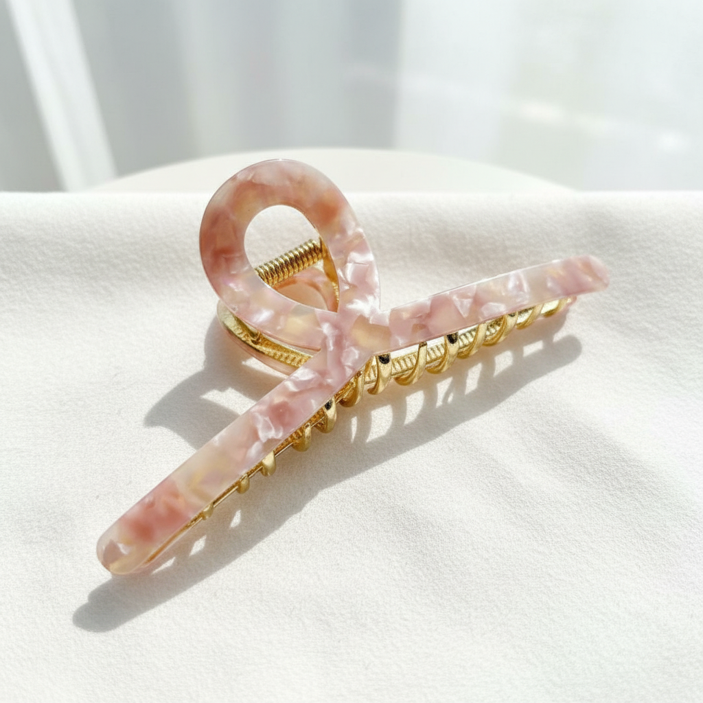 Shiney Rose Hairclip-2