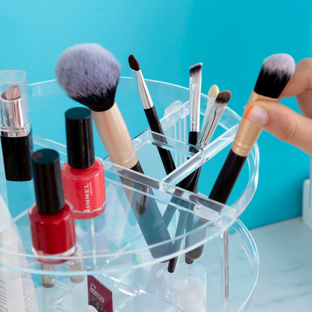 Rotierender Make-up-Organizer Rolkup InnovaGoods