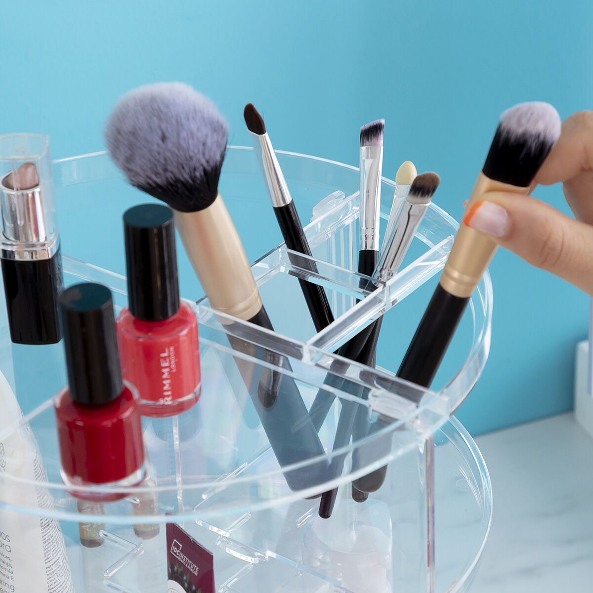 Rotierender Make-up-Organizer Rolkup InnovaGoods