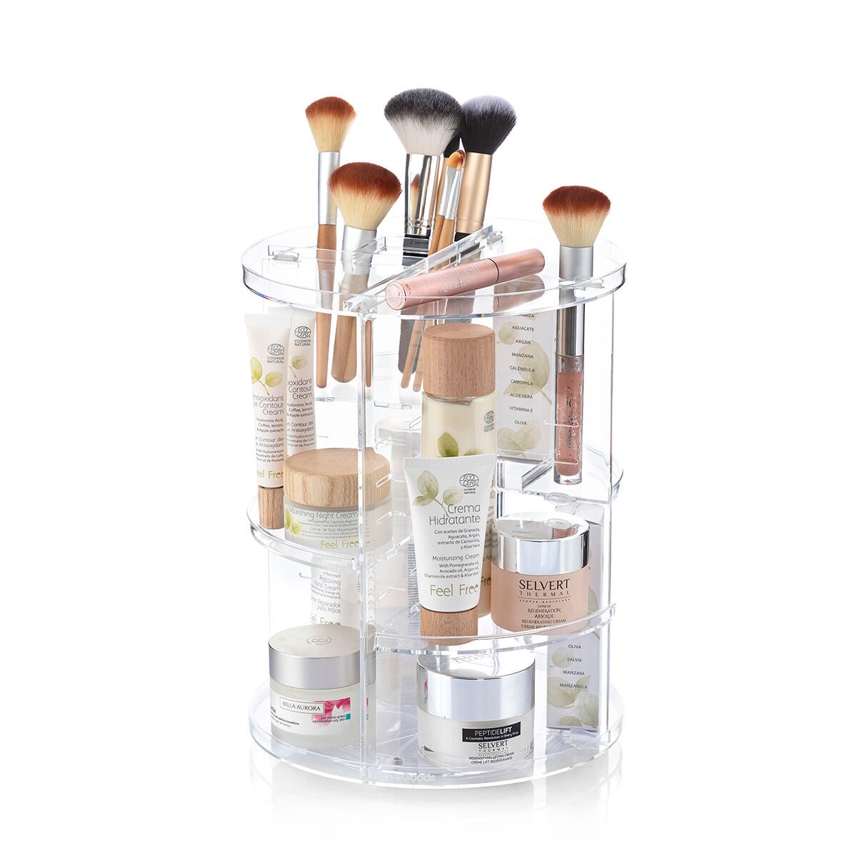 Rotierender Make-up-Organizer Rolkup InnovaGoods
