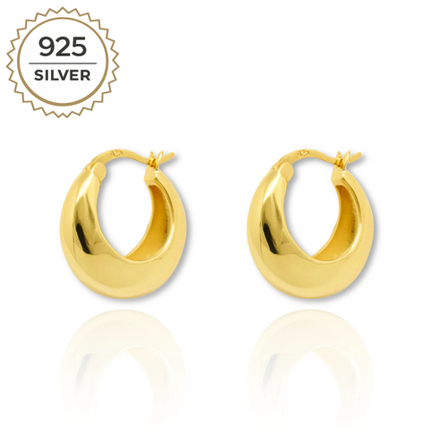 ANNA CHUNKY HOOPS 1,6CM-0